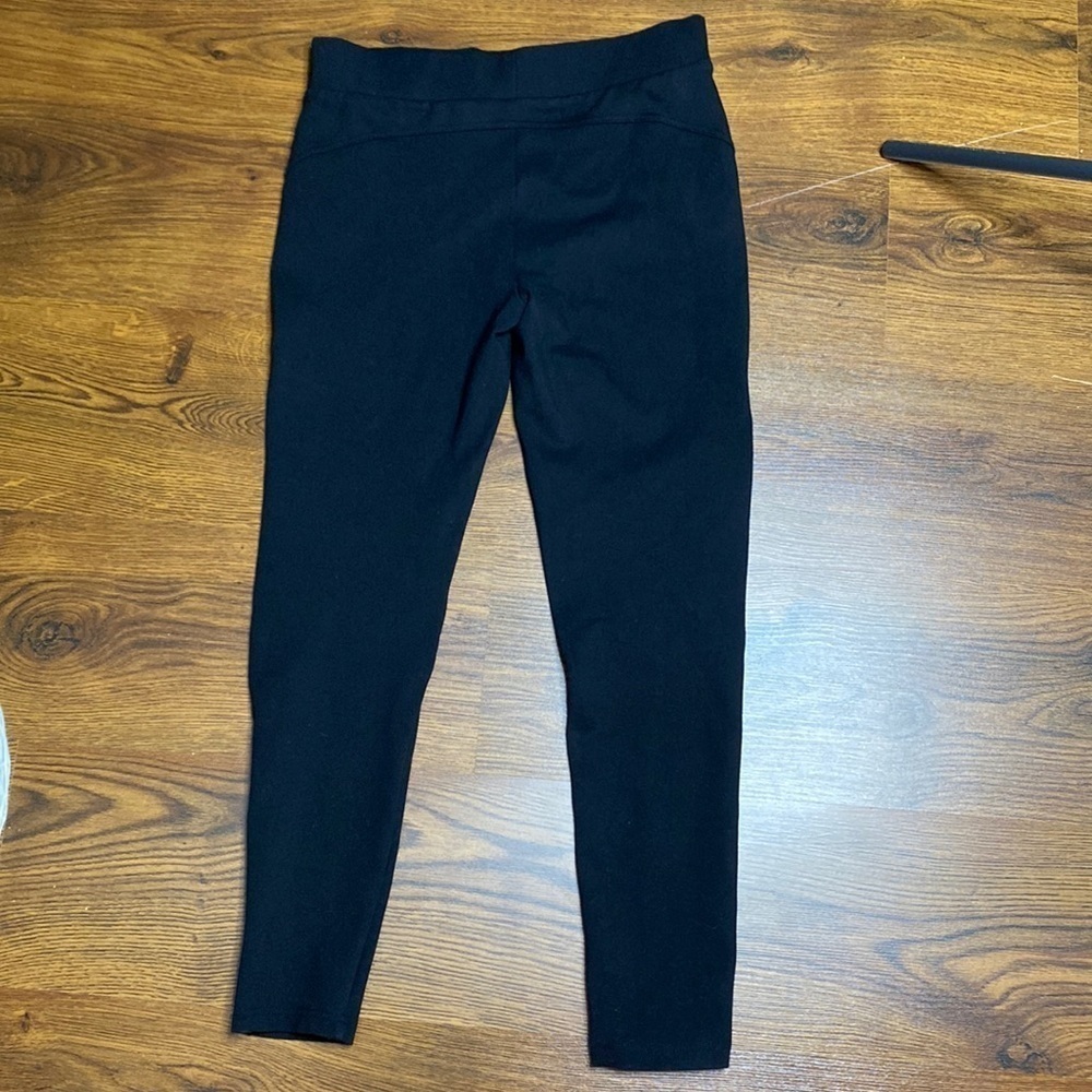🌷 Point Zero 🌷 Black Stretch Dress Pants - Picture 5 of 7